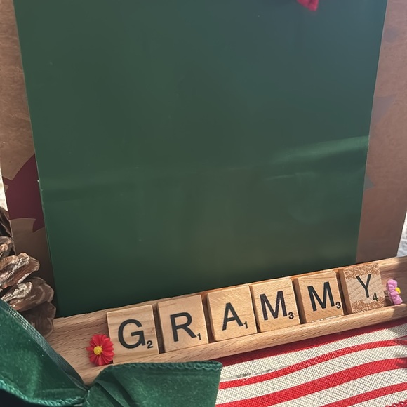 Ornament Grammy Ornament Personalized Holiday Gift Bag Red Tassel CUSTOM GIFT F… - Picture 3 of 7